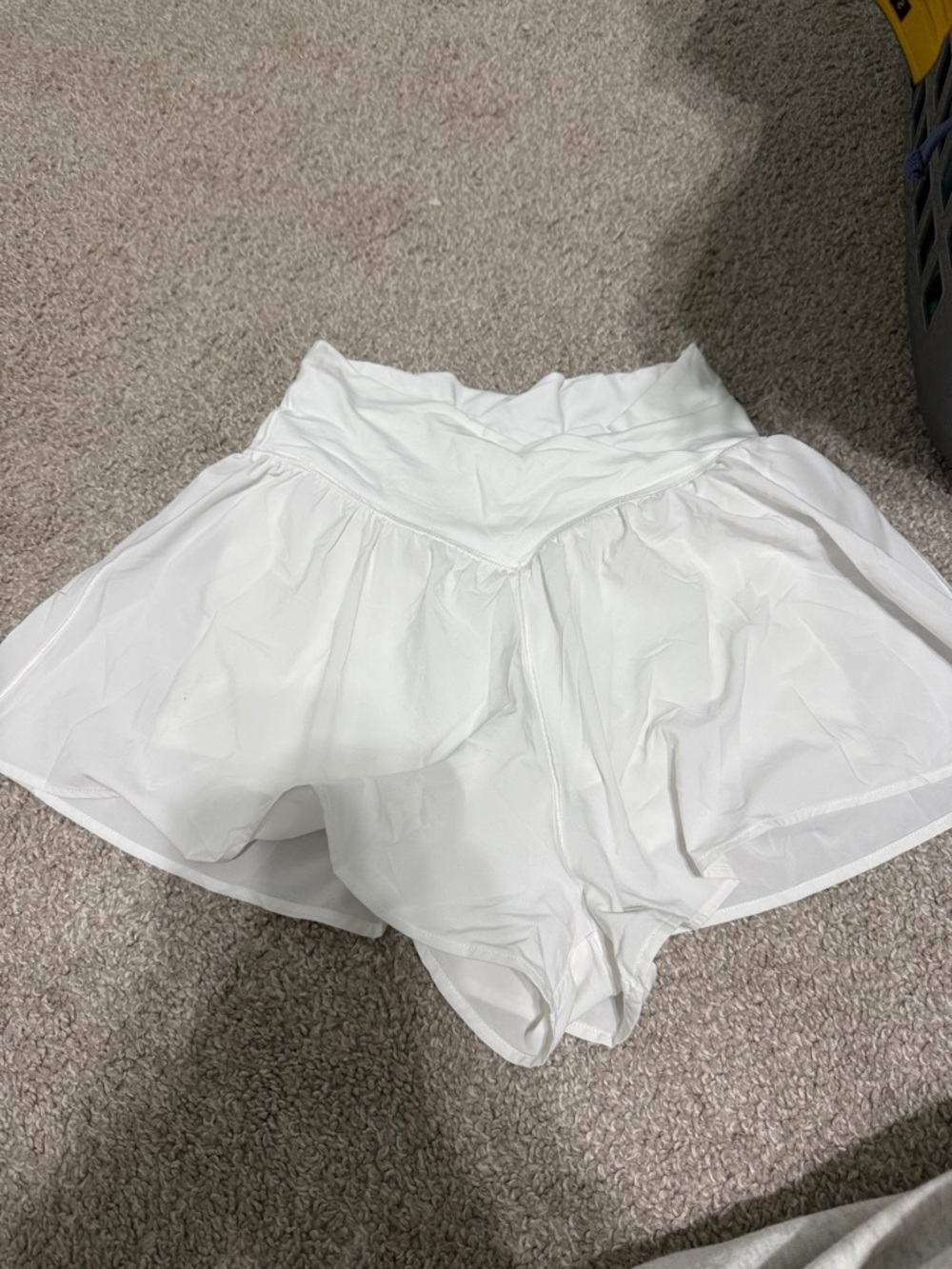 aerie White Athletic Skort Shorts
